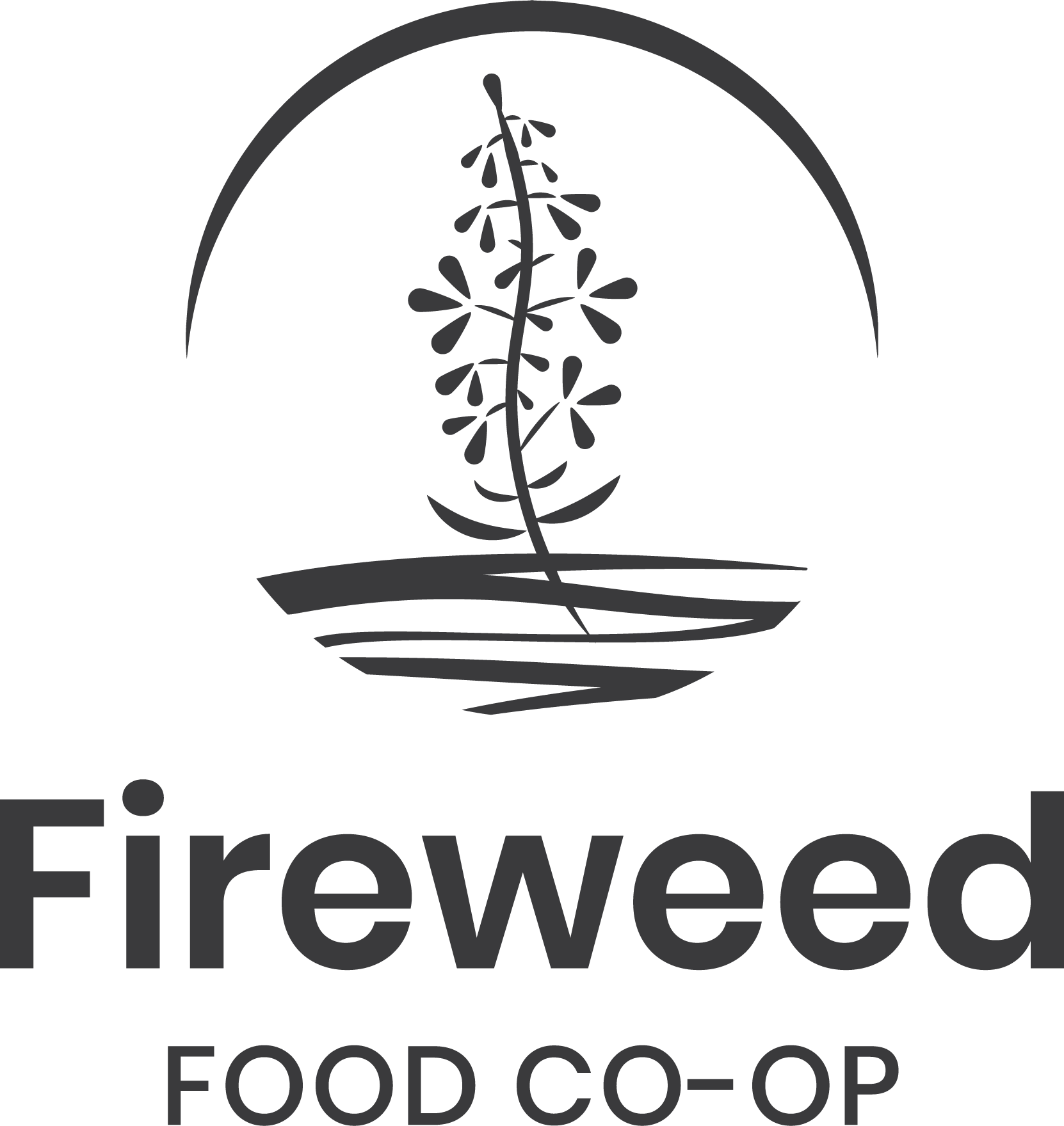 fireweed food co-op logo