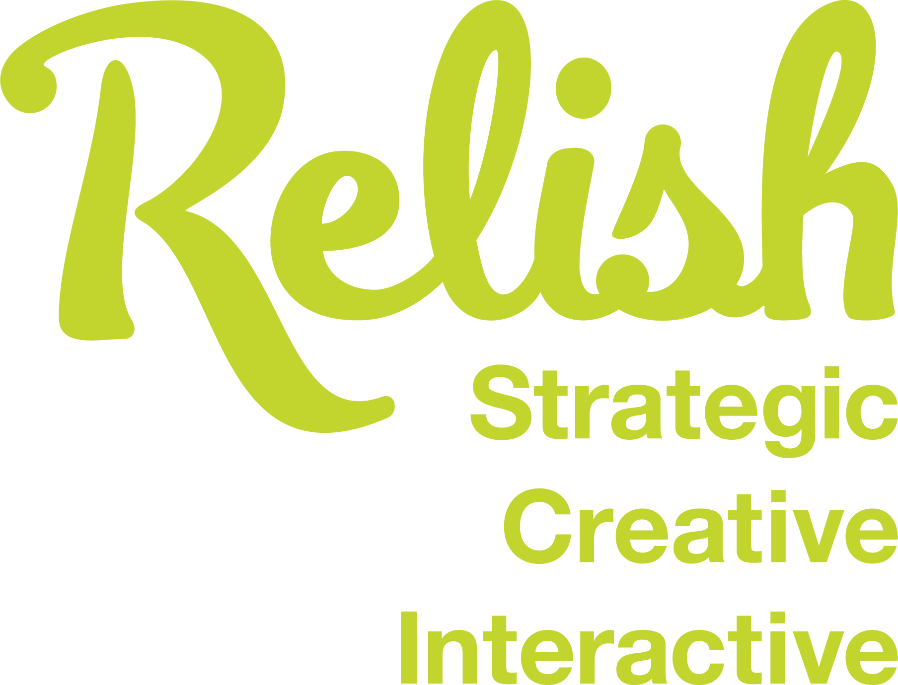 Relish New Brand Experience logo