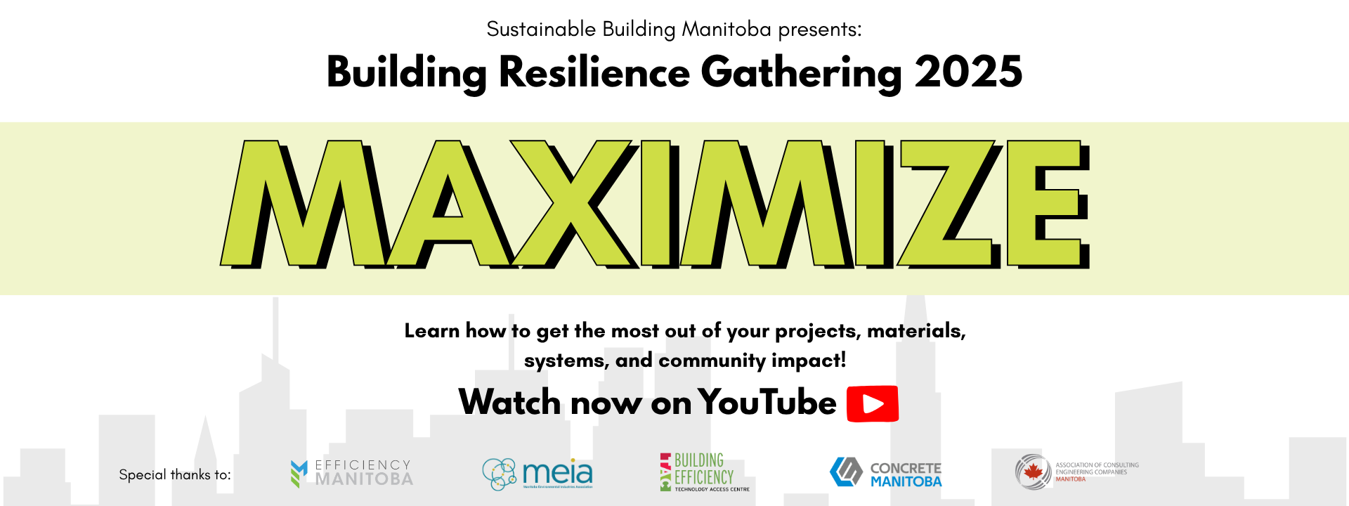 Building Resilience Gathering 2025: Maximize